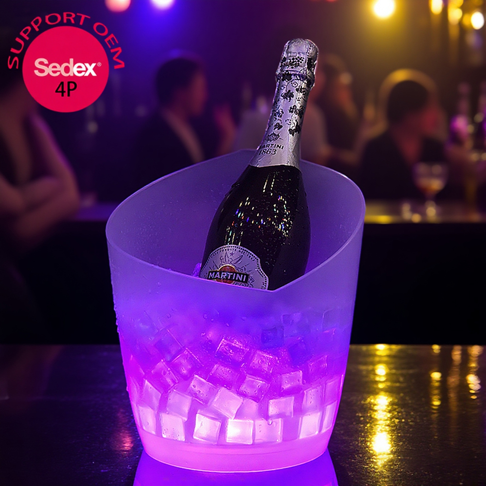 Choose high-quality plastic led ice bucket 新店主图 1 1