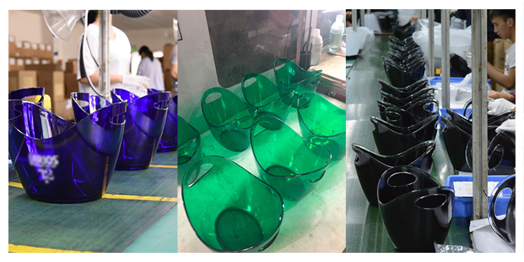 Choose high-quality plastic led ice bucket 详情页图片