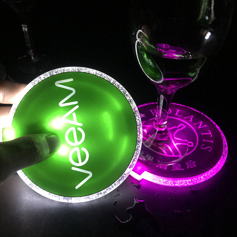 Leather Led Coaster 4