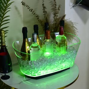 Plastic led ice bucket